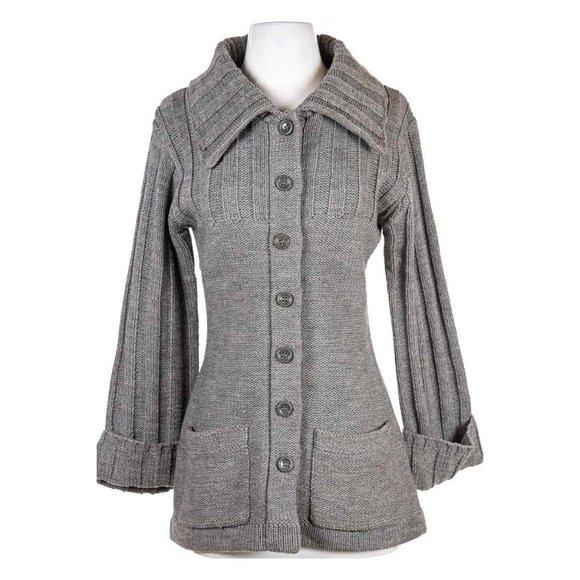 Bronson of California Cardigans LG Grey - Picture 1 of 2